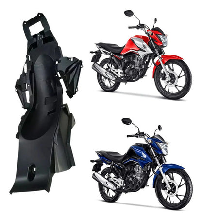 Paralama Traseiro Interno B Paramotos Honda Cg 160 Titan Fan Preto