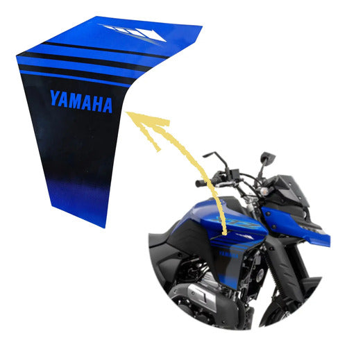 Adesivo da Aba do Tanque Direita Yamaha Lander 250 2025 Azul