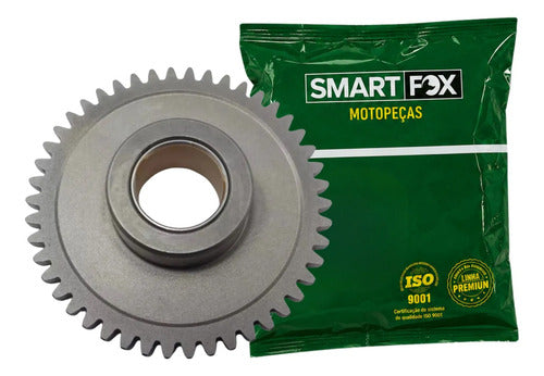 Engrenagem da Placa de Partida Smartfox Yamaha Factor 125 2000 a 2015 Xtz 125 2006 a 2015 46 Dentes