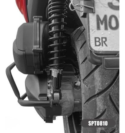 Protetor do CVT Scam Yamaha Xmax 250 2021 em diante Xmax 300 2026 em diante Preto Fosco