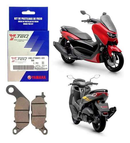Pastilha de Freio Dianteira Y-TEQ Yamaha Factor 125 Fazer Factor 150 Nmax 160