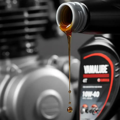 Óleo de Motor Yamalube 10W-40 Semissintético 4T API SL JASO MA2 1 Litro