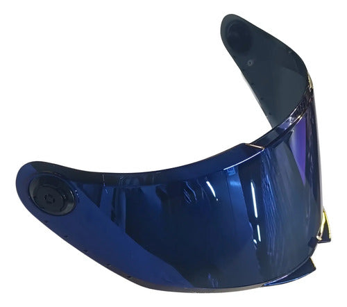 Viseira MT Helmets V-28B Stinger 2 e Thunder 4 Iridium Azul
