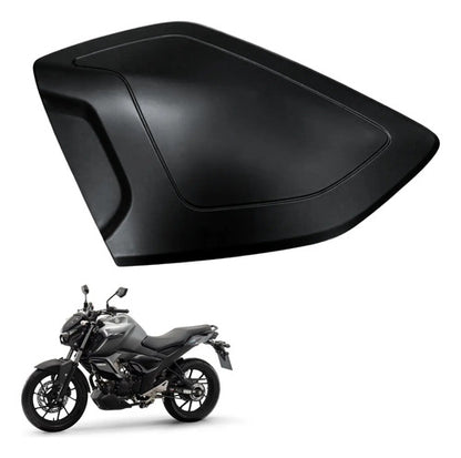 Moldura da Tampa Lateral Esquerda Yamaha Fazer Fz15 150 2023 em diante Preto