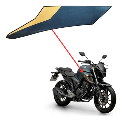 Adesivo da Aba do Tanque Direita Yamaha Fazer Fz25 250 2024 Verde Fosco