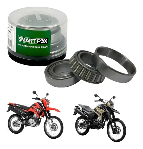 Caixa de Direção com Rolamentos Cônicos Smartfox Yamaha Lander Fazer Ténéré 250 Xt 600 Xt 660r Xj6