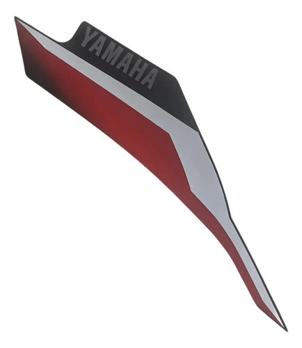 Adesivo da Rabeta Lateral Direita Yamaha Fazer Fz25 250 2024 Vermelho