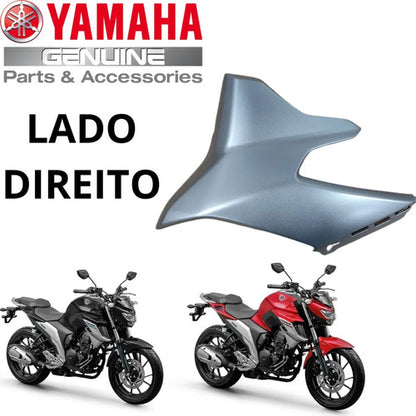 Guia de Ar Aba do Tanque Direita Yamaha Fazer Fz25 250 2018 a 2021 Prata