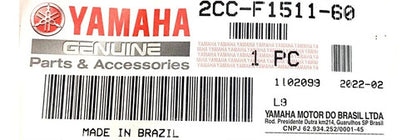 Paralama Dianteiro Yamaha Crosser 150 2014 em diante Preto Brilhante
