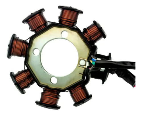 Magneto Estator Iron Shineray Wuyang 125 150 200 7 Bobinas