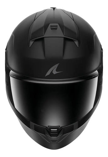 Capacete Shark Ridill 2 Blank com Óculos Solar Interno Preto Fosco