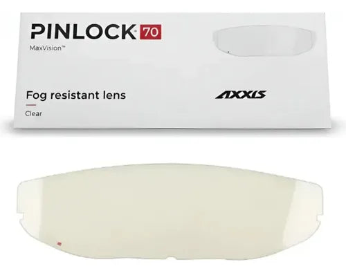 Película Pinlock Antiembaçante Axxis V-31 Hawk SV Hawk Evo SV Panther SV Transparente