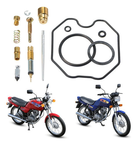 Reparo do Carburador GP7 Honda Cg 125 1992 a 1995