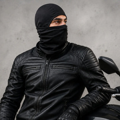 Balaclava Articulada Curtlo Thermoskin Preto Tamanho M