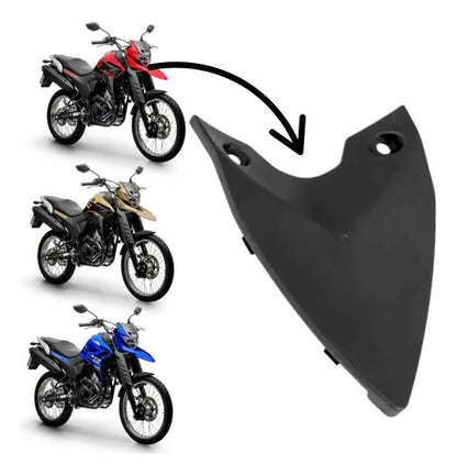 Acabamento do Paralama Dianteiro Paramotos Yamaha Lander 250 2020 a 2024 Preto