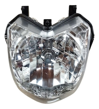 Farol Bloco Óptico Completo com Lâmpada Yamaha Factor 125 2015 em diante Factor 150 2016 a 2024