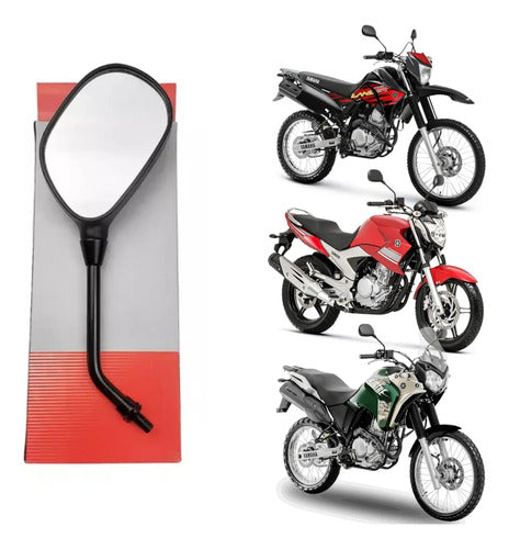 Espelho Retrovisor Direito Yamaha Fazer 250 2007 a 2014 Lander Ténéré 250 2011 a 2018