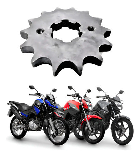 Pinhão de Transmissão 14 Dentes Yamaha Factor 125 Factor Fazer Crosser 150