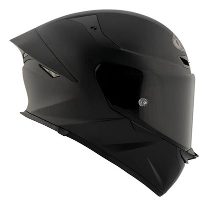 Capacete KYT TT-Revo Solid com Spoiler Preto Fosco