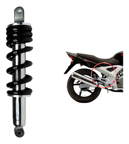 Amortecedor Traseiro Central Pro-Link Smartfox Honda Cbx 250 Twister 2001 em diante Cromado