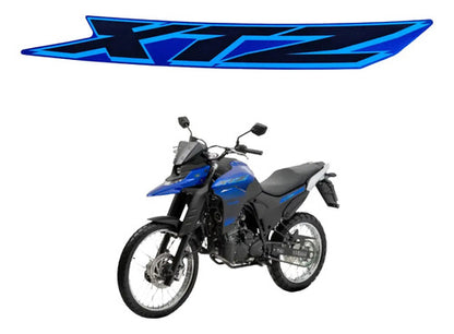 Adesivo da Capa do Tanque Esquerda Yamaha Lander 250 2025 Azul