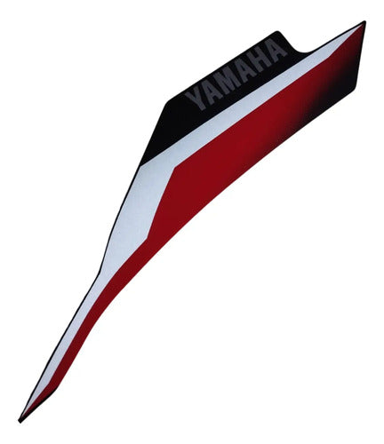 Adesivo da Rabeta Lateral Esquerda Yamaha Fazer Fz25 250 2024 Vermelho