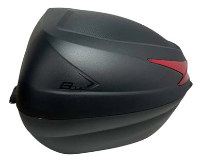 Bauleto Baú Traseiro Givi B330N Monolock 33 Litros Lente Vermelha