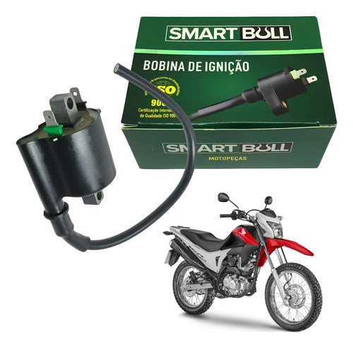 Bobina de Ignição Smartfox Honda Bros 125 150 160 Pop 110i