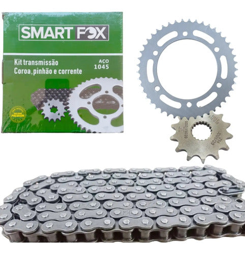Kit Relação Smartfox sem Retentor Honda Xlr 125 1996 em diante 428H 126L 50/15T