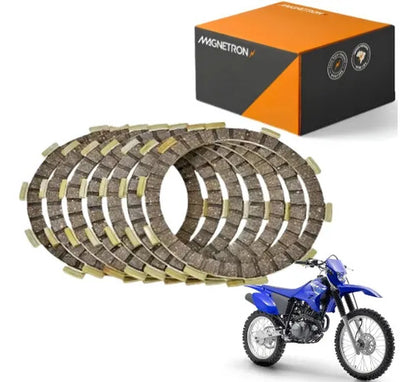 Disco de Embreagem Magnetron Yamaha Tdm 225 1999 em diante Xt 225 2000 em diante Ttr 230 2008 a 2023