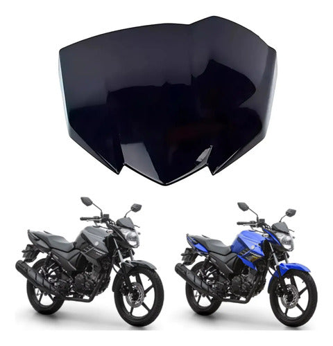 Capa do Painel Yamaha Fazer 150 2016 a 2025 Preto Brilhante