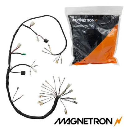 Fiação Chicote Elétrico Principal Magnetron Yamaha Factor 125 2006 a 2008 Partida Elétrica