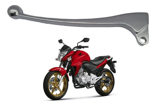 Manete de Embreagem Cometa Honda Cg 125 Today Cbx 150 Aero 200 Strada Cb 400 Cb 300r Cromado