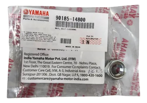 Porca Autotravante do Eixo da Roda Dianteira Yamaha Fazer Fz15 150 Fz25 250 M14