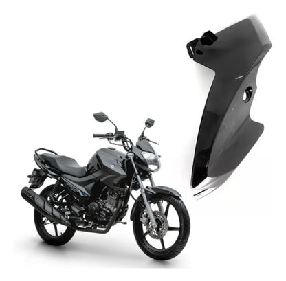 Bananinha Carenagem Lateral do Farol Direita Yamaha Factor 125 150 2016 em diante Preto