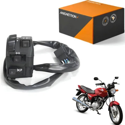 Interruptor do Farol com Seta Magnetron Honda Cg 125 Titan 1999 a 2004