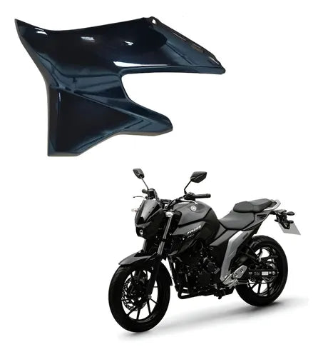 Guia de Ar Aba do Tanque Esquerda Yamaha Fazer Fz25 250 2020 a 2024 Preto Brilhante