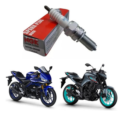 Vela de Ignição NGK RCR8E Yamaha Mt-03 Yzf-R3 Suzuki V-Strom Bandit 650 Gsx 650f Dr-Z400e