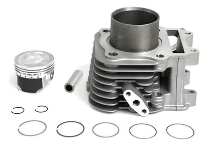Kit Cilindro Pistão e Anéis Magnetron Suzuki Burgman 125 2005 a 2010