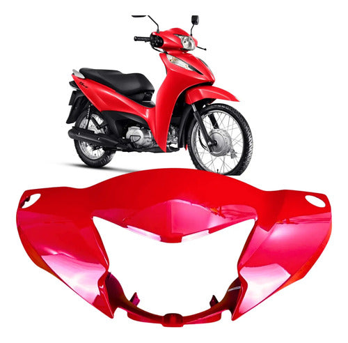 Capa do Farol Paramotos Honda Biz 125 2025 a 2026 Vermelho