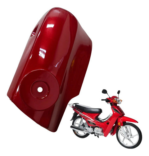 Capa da Bengala Direita Iron Shineray Phoenix 50 2011 a 2015 Xy 50q 2009 a 2019 Vermelho