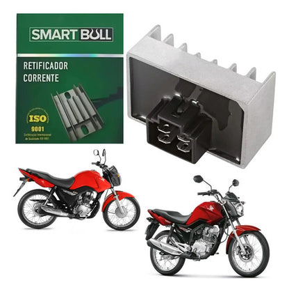 Regulador Retificador Smartfox Honda Cg 125 Fan 2014 a 2015 12V
