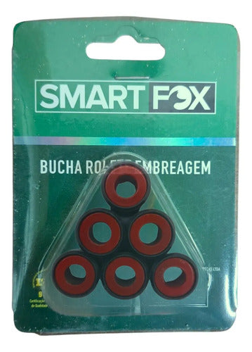 Jogo de Contrapesos Roletes da Embreagem Smartfox Honda Pcx 150 Suzuki Burgman 125 6 Peças