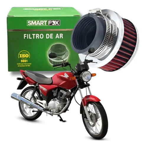 Filtro de Ar Esportivo Smartfox Honda Cg 125 150 Titan Fan