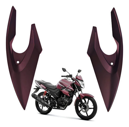 Bananinha Par de Carenagens Laterais do Farol Paramotos Yamaha Fazer 150 2016 a 2018 Magenta