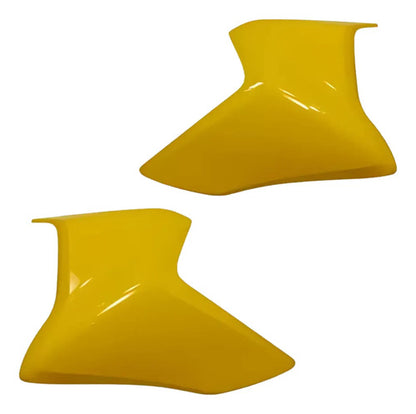 Par de Guias de Ar Abas do Tanque Paramotos Honda Cb 300r 2013 em diante Amarelo