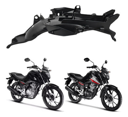Paralama Traseiro Interno B Paramotos Honda Cg 160 Titan Fan Start 2025 em diante Preto
