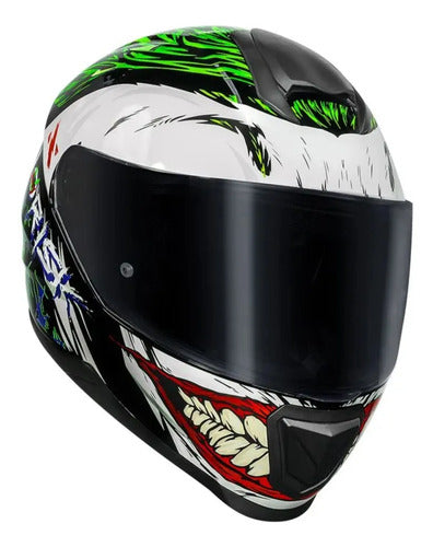 Capacete Norisk Razor Joker Preto Fosco