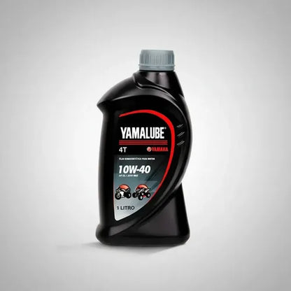 Óleo de Motor Yamalube 10W-40 Semissintético 4T API SL JASO MA 1 Litro