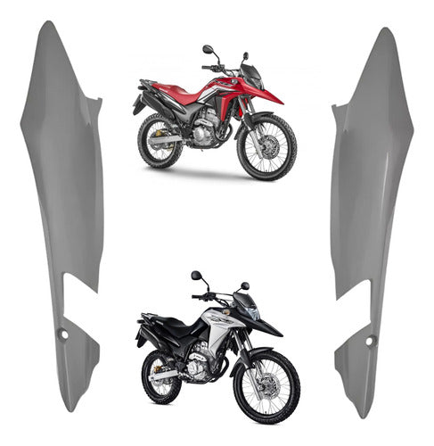 Par de Rabetas Laterais Paramotos Honda Xre 300 2010 a 2018 Sem Pintura